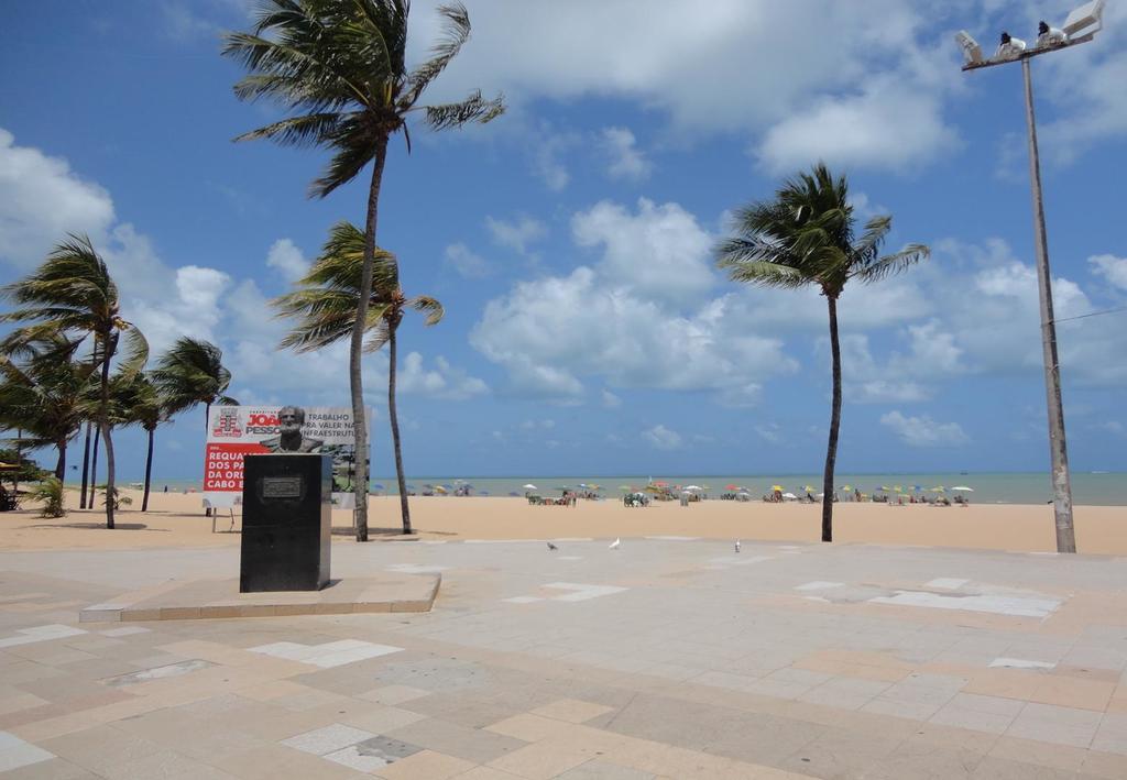 Lindo Flat - Todo Equipado - 100 M Da Praia, Vista Para O Mar - Tambau Joao Pessoa Ngoại thất bức ảnh
