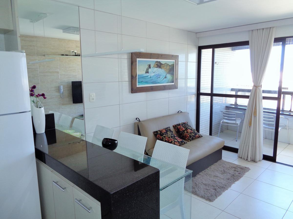 Lindo Flat - Todo Equipado - 100 M Da Praia, Vista Para O Mar - Tambau Joao Pessoa Ngoại thất bức ảnh